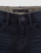 Vaqueros slim blue black pespuntes espigas niño-5
