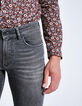 Jean slim gris anthracite Homme-4