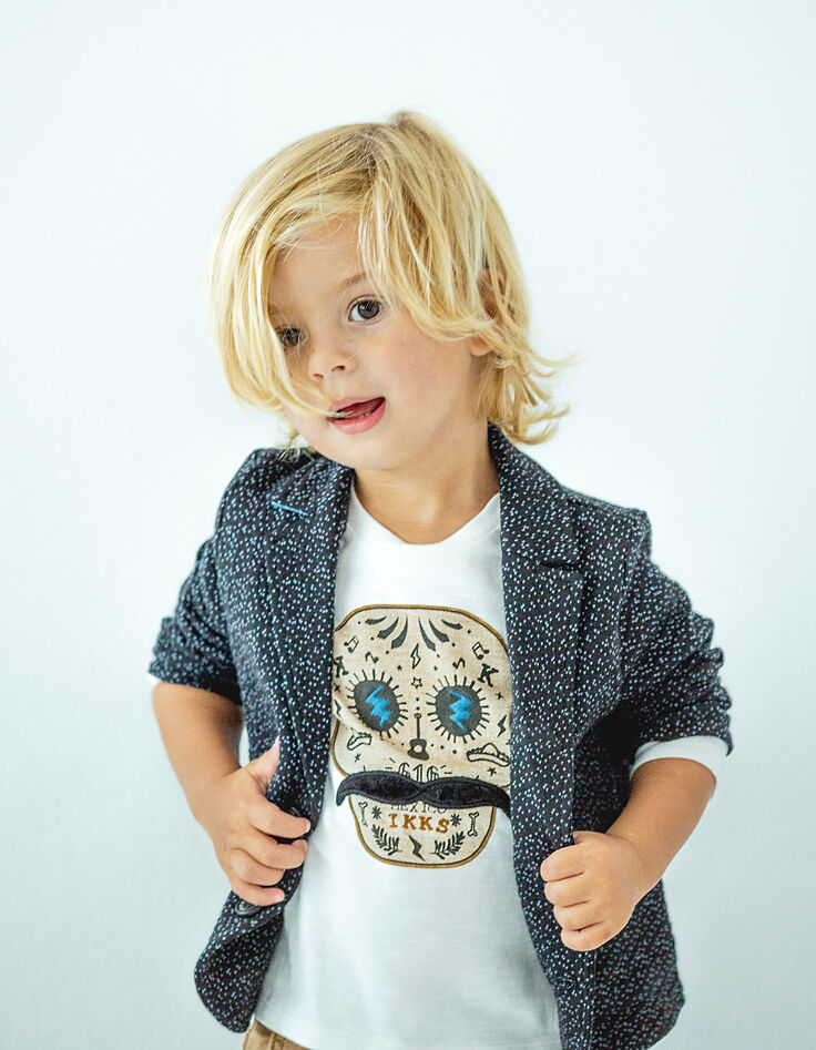 Baby boys’ black jacket-1