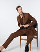 Mokka CROPPED kostuumbroek TRAVEL SUIT Heren-2