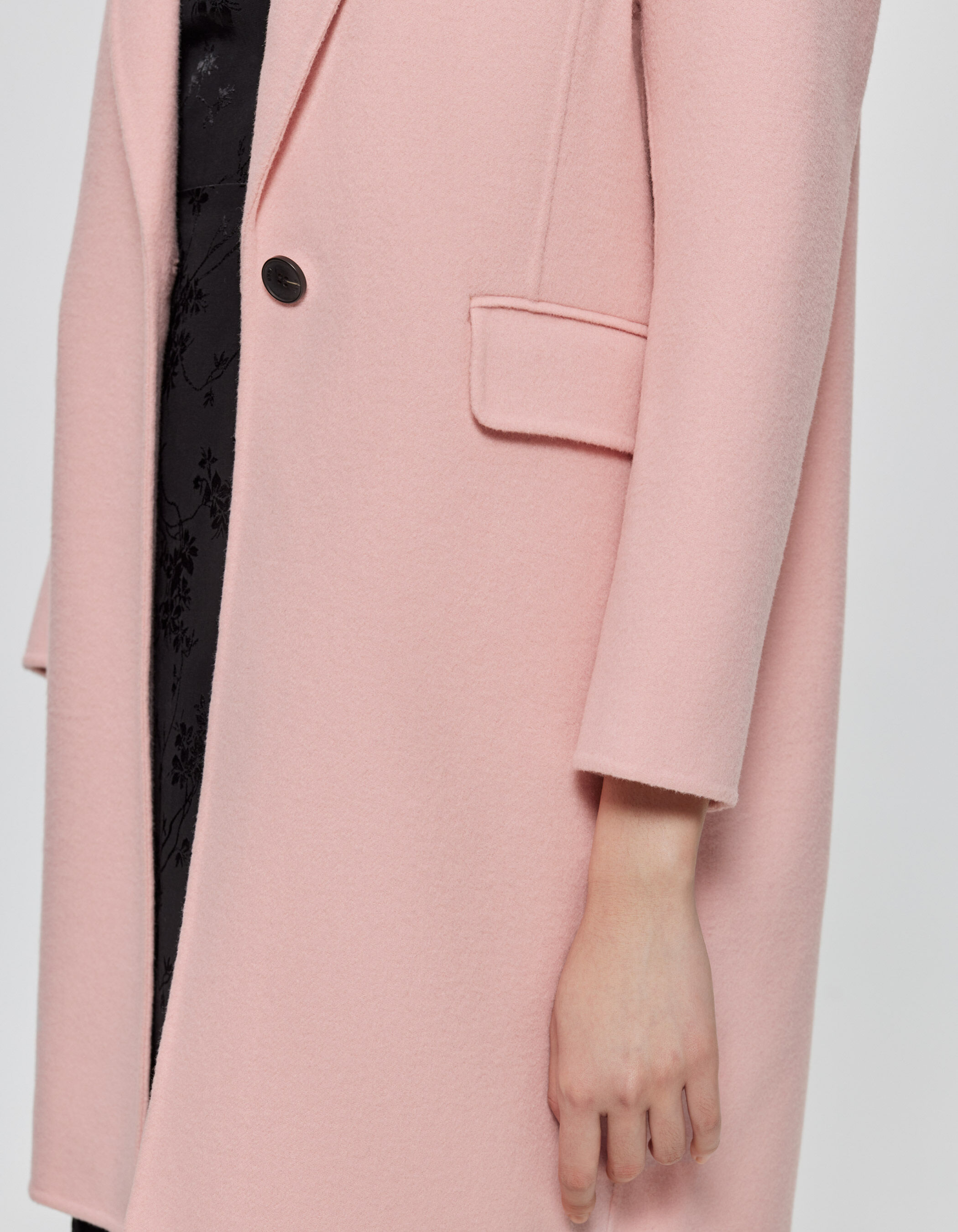 Manteau rose femme new arrivals