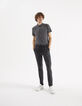 Jopgpant SLIM gris cinturilla elástica IKKS BETTER Hombre-6