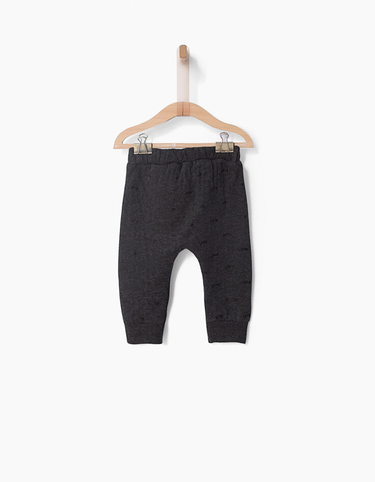 Pantalon maille bébé fille-2