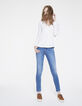 Ecru crêpe blouse-6