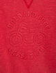 Sudadera roja moto y mensaje en relieve ni&ntilde;o-4