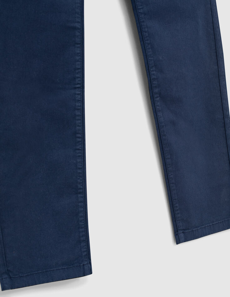 Men’s indigo CROPPED chinos-3 Men’s indigo CROPPED chinos-3