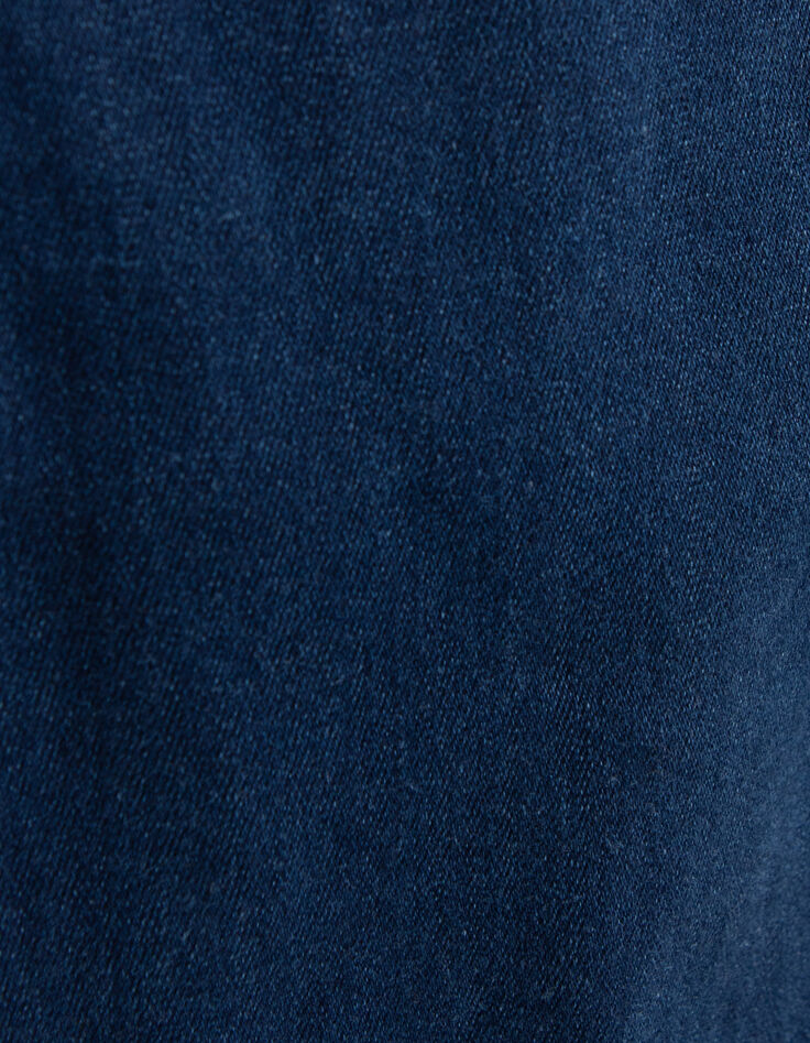 Women’s blue Cosy Fleece 7/8 slim jeans-7