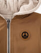Boys’ beige marl and sienna marl reversible jacket-7