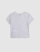 T-shirt gris visuel fruit-surfer fille-6