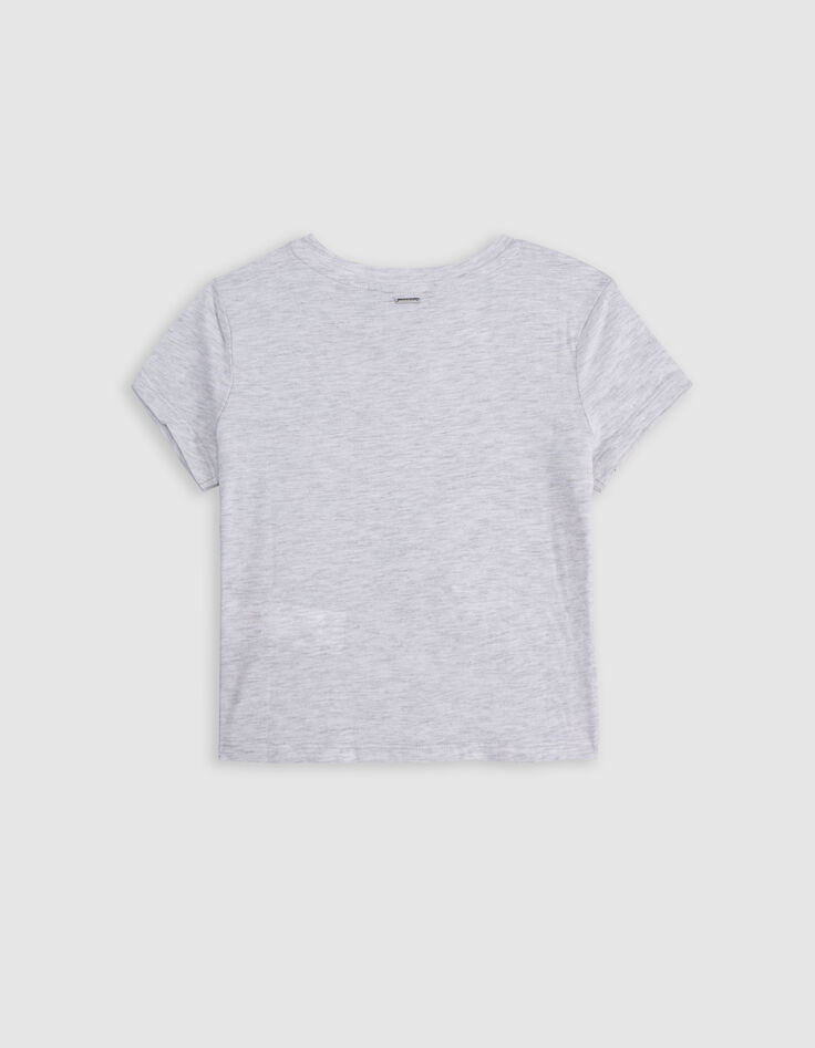 T-shirt gris visuel fruit-surfer fille-6
