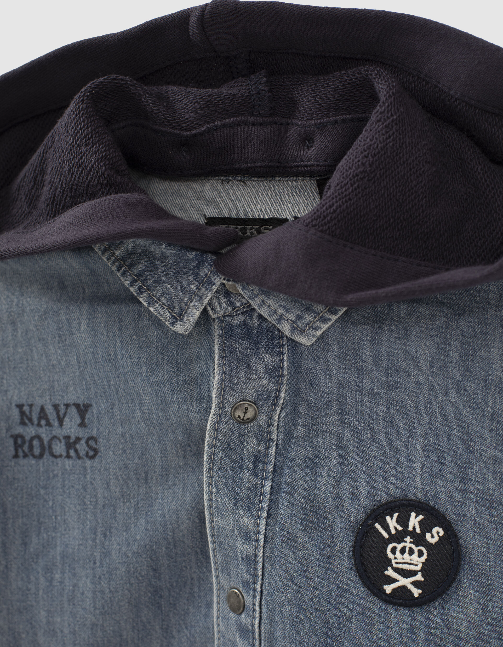 Chemise en jeans garcon best sale
