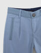 Bermudas azul tirantes extraíbles niño-2