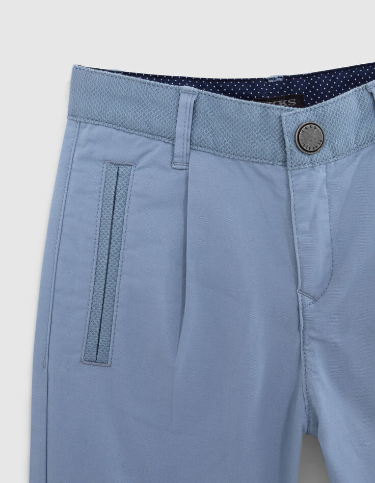 Bermudas azul tirantes extraíbles niño-2
