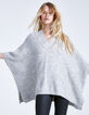 Poncho punto tricot-1