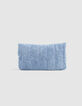 The clutch bag blue denim for girl-3