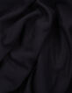 Robe longue noire molleton monogramme I.Code-8