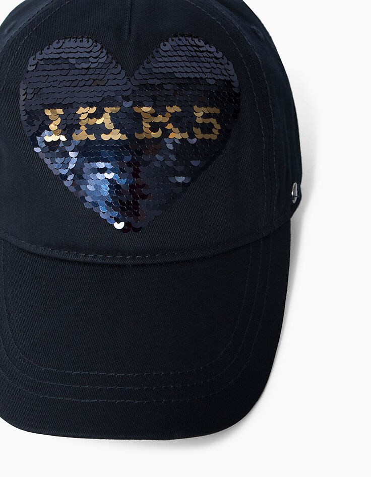 Casquette marine fille-2