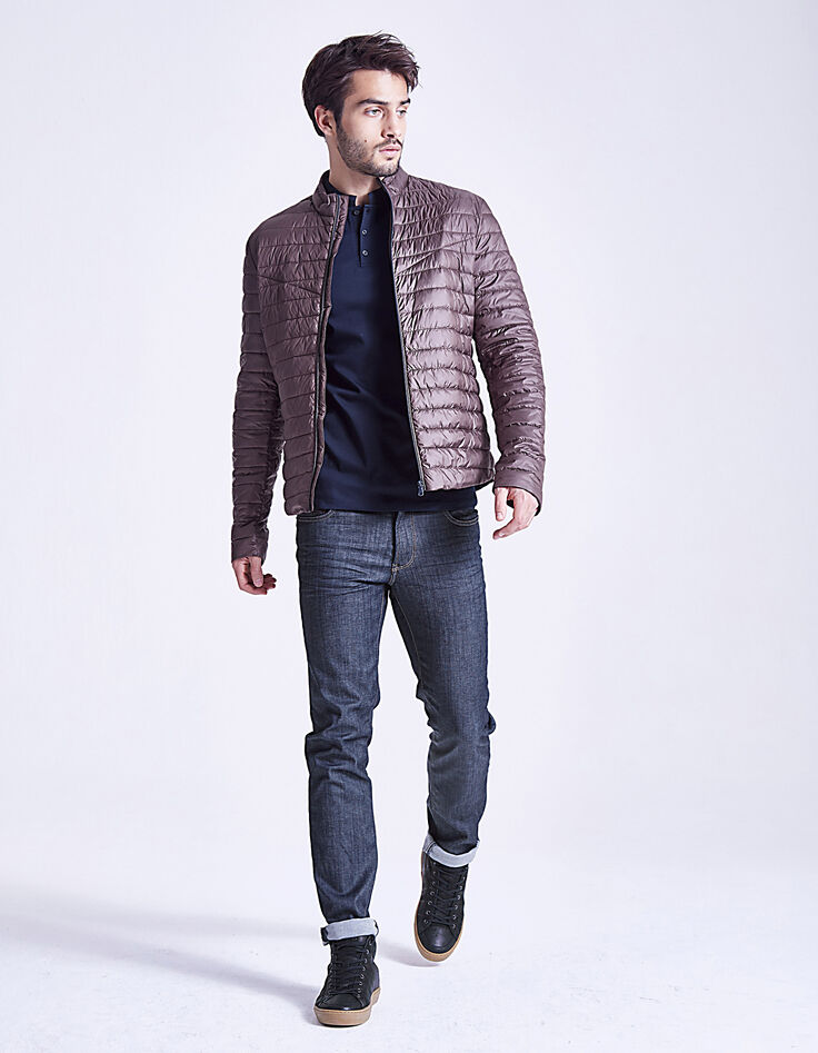 Polo marine col officier Homme-6