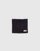 Navy gebreide snood jongens -1