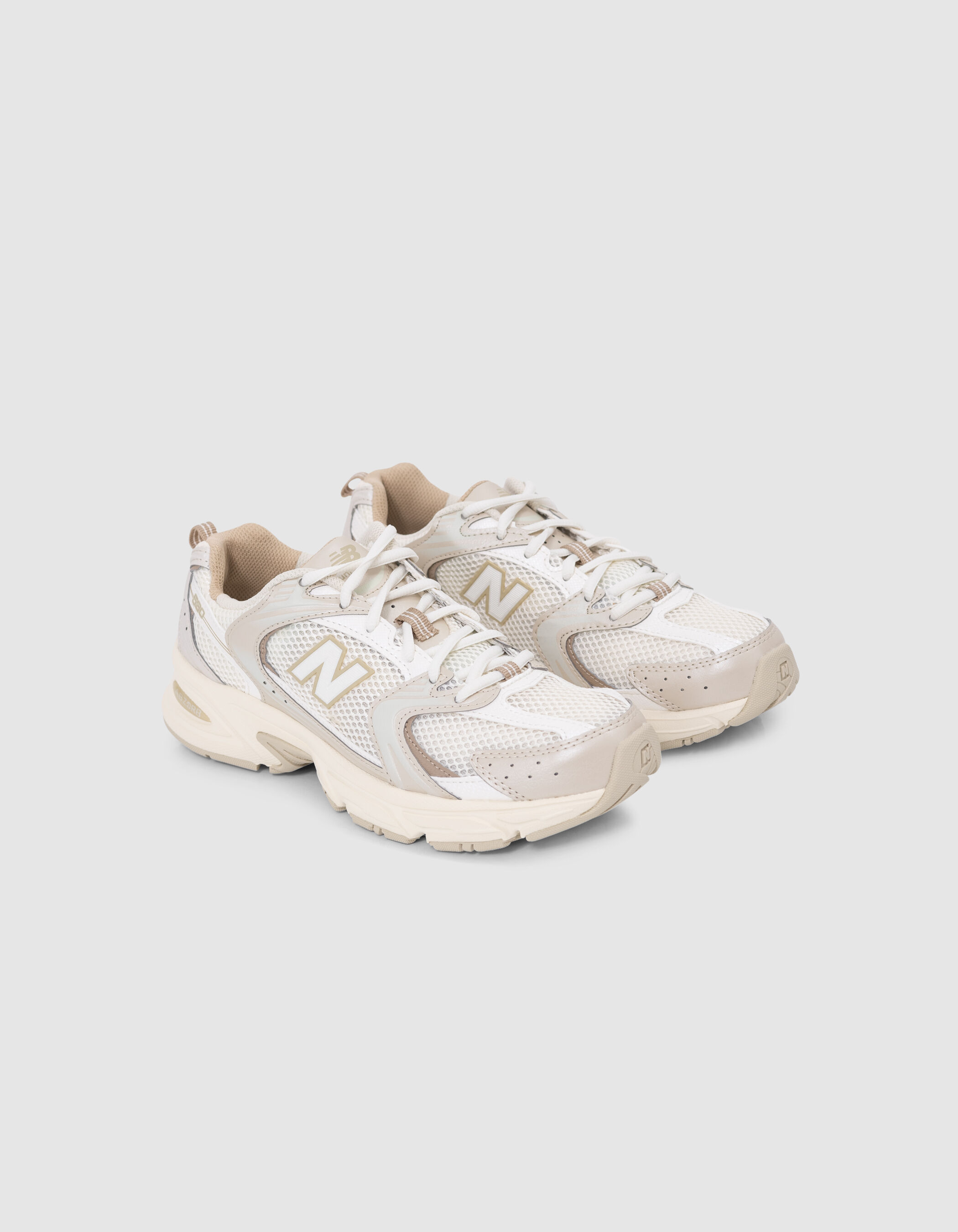 Baskets beiges NEW BALANCE 530 Femme IKKS