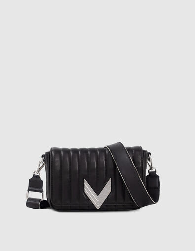 Women’s black quilted leather 111 MADISON AVENUE - IKKS