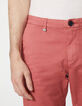 Men's Indian pink SLIM chino Bermudas-4