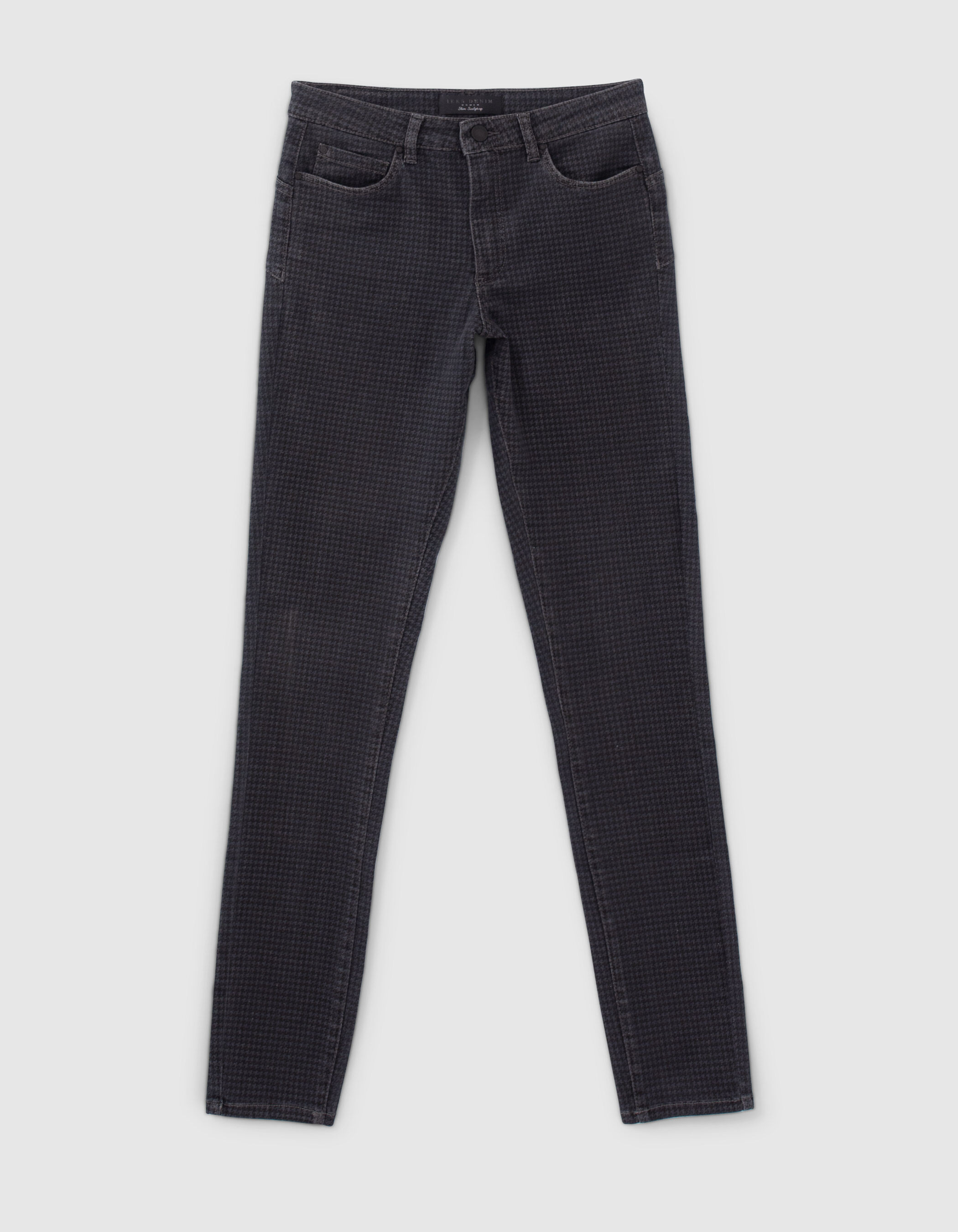 Houndstooth skinny best sale jeans