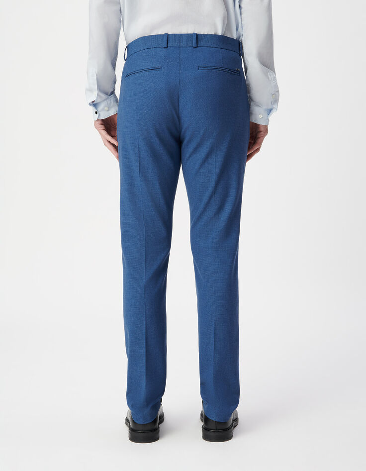 Pantalon de costume bleu indigo Homme-3