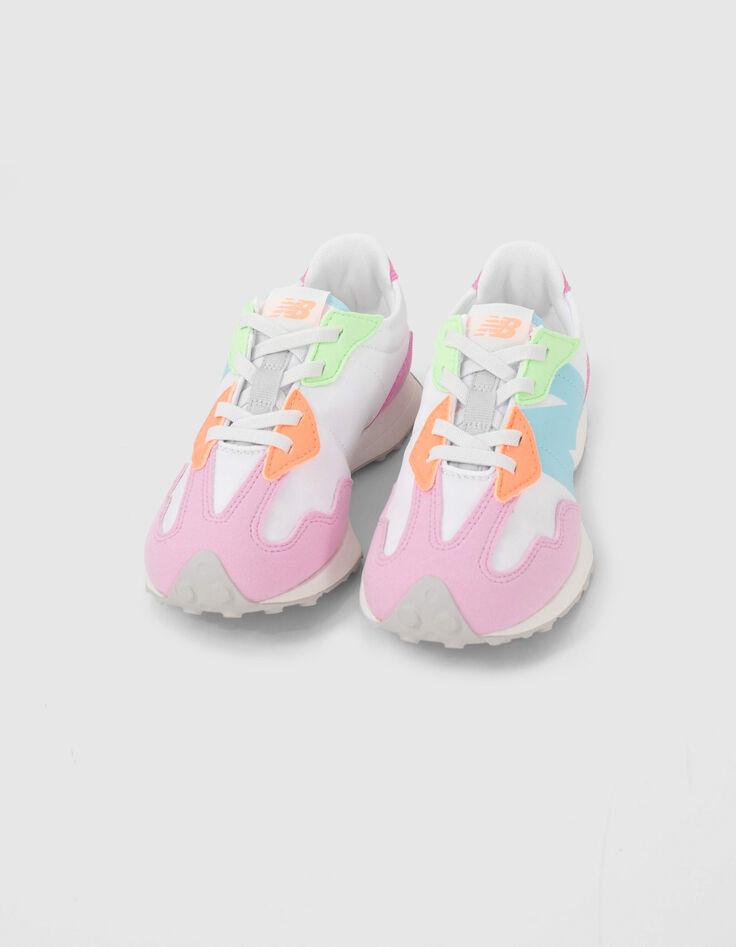 Pink New Balance 327 trainers-6