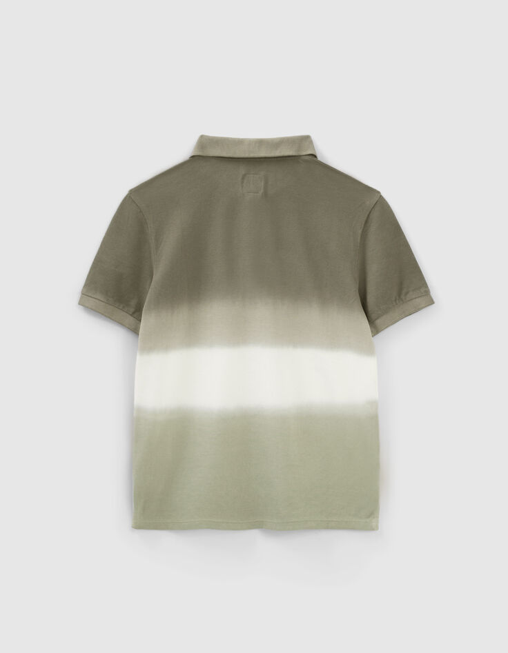 Polo caqui deep dye ni&ntilde;o-2