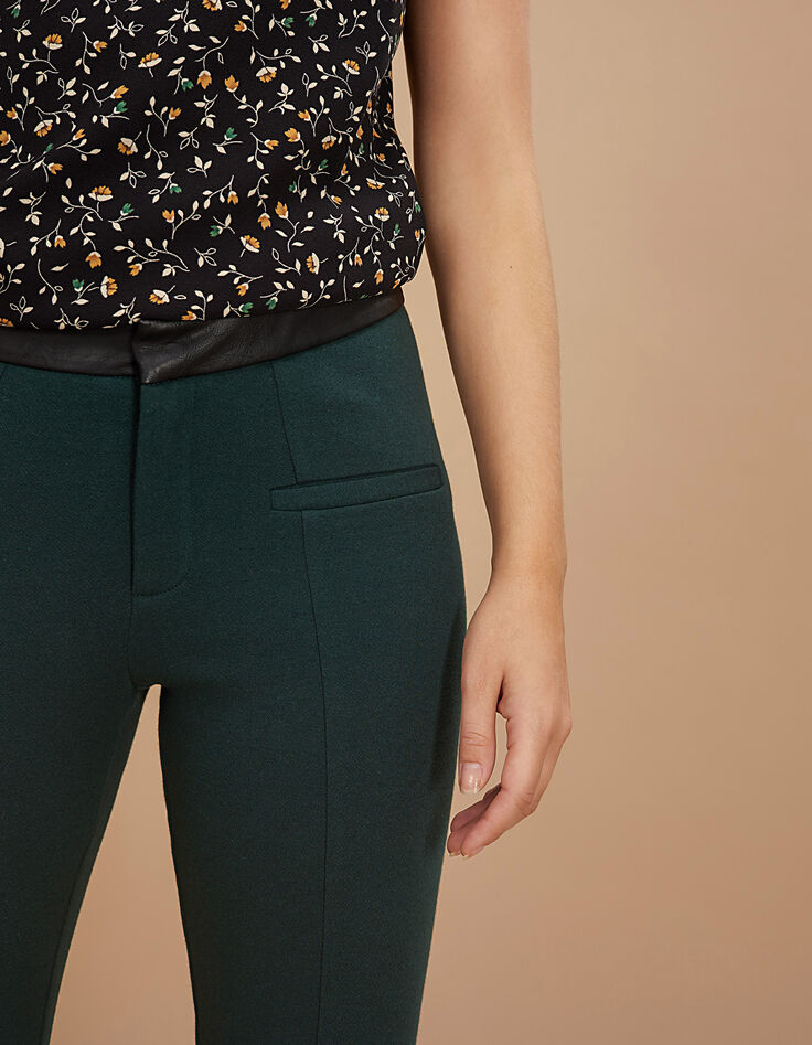 Babery green broek riem in kunstleer I.Code-4