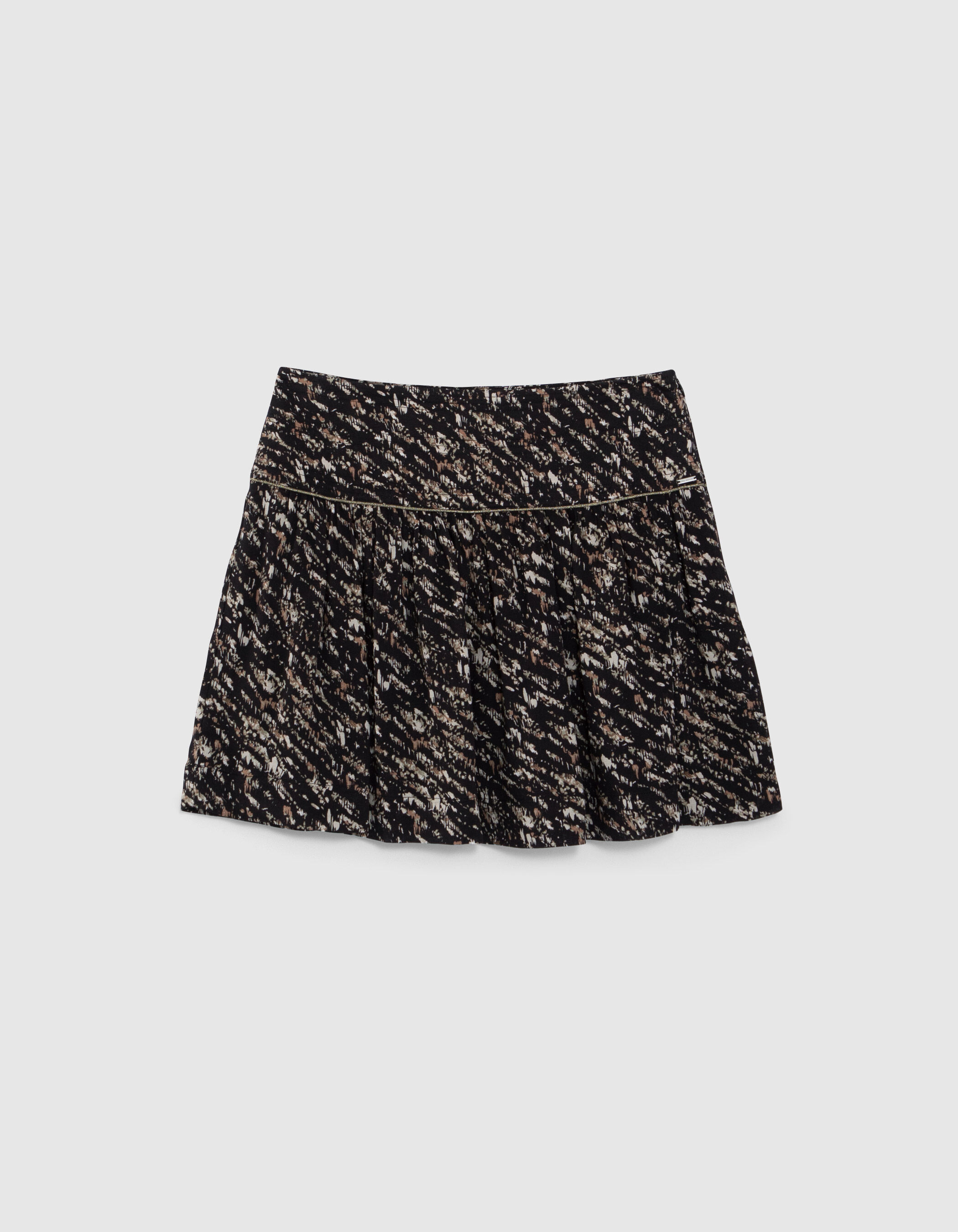 Jupe courte fluide best sale
