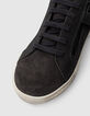 Boys’ dark grey suede trainers-7