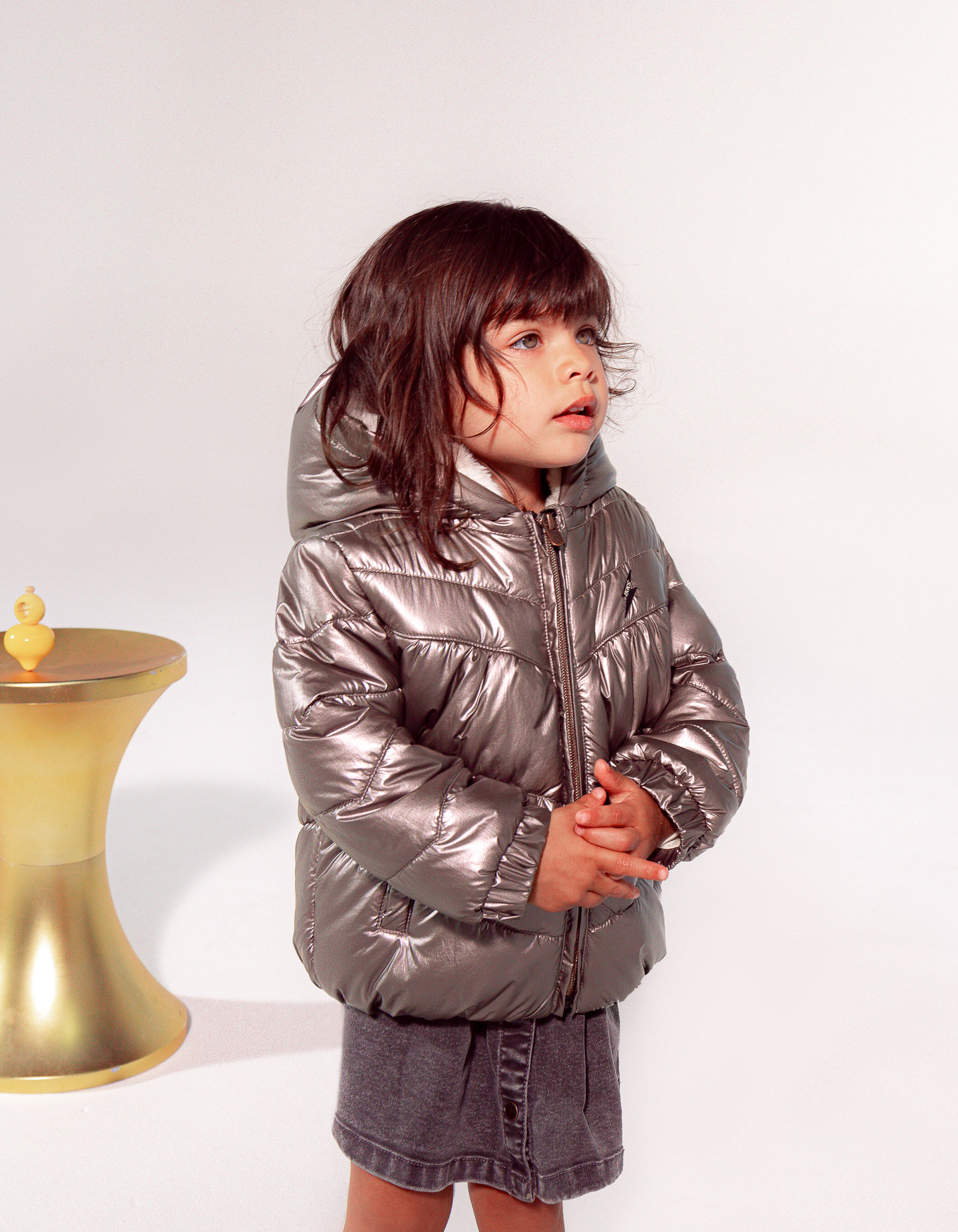 Jupe en best sale cuir bebe fille