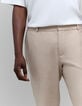 Jogpant naturel façon flanelle Homme-4 Jogpant naturel façon flanelle Homme-4