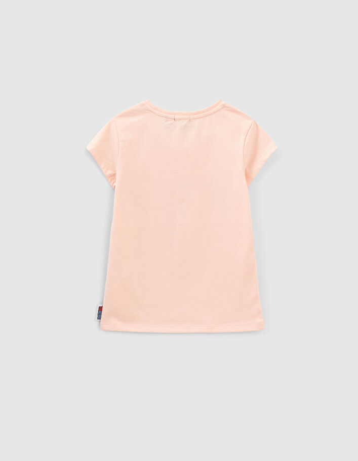 Roze T-shirt DRAGON BALL fluorescerende opdruk Bulma - IKKS