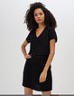 Vestido negro efecto óptico-2