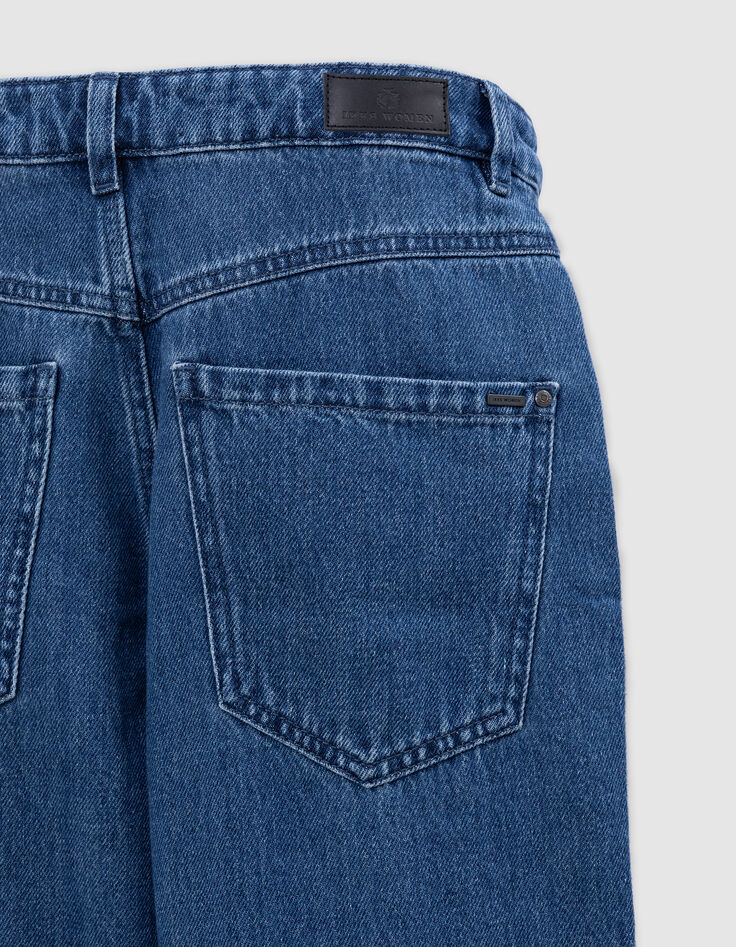 Jean droit medium blue 7/8e Femme-3