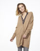 Cardigan long femme-1