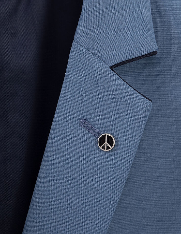 Men’s stone suit jacket-7