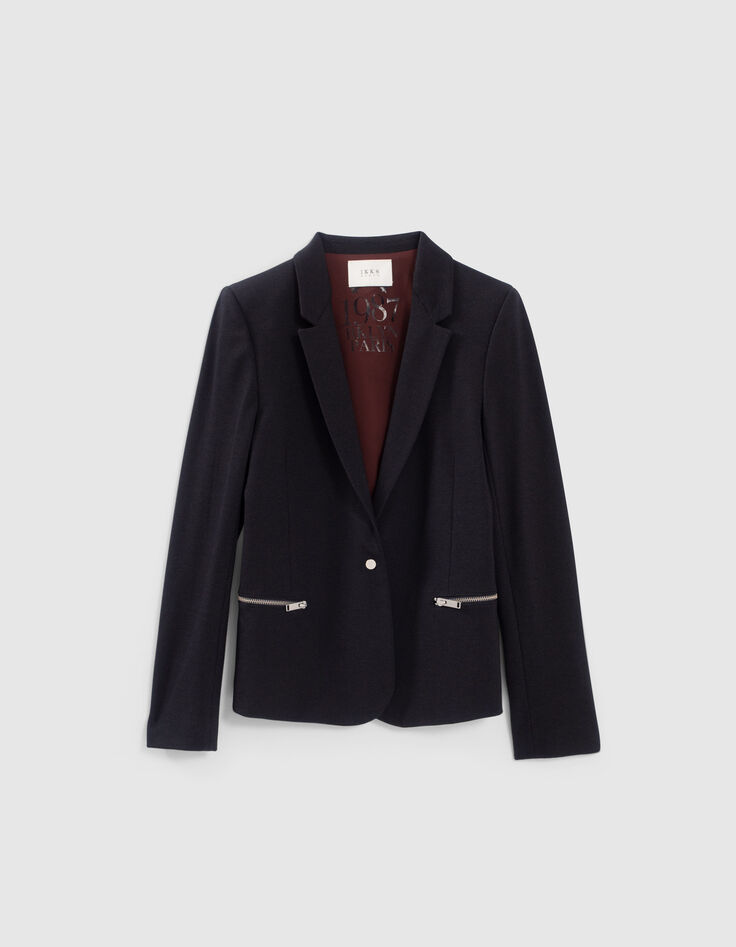 Women’s navy suit jacket-6