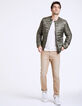 Men's beige Salvation slim jeans-6