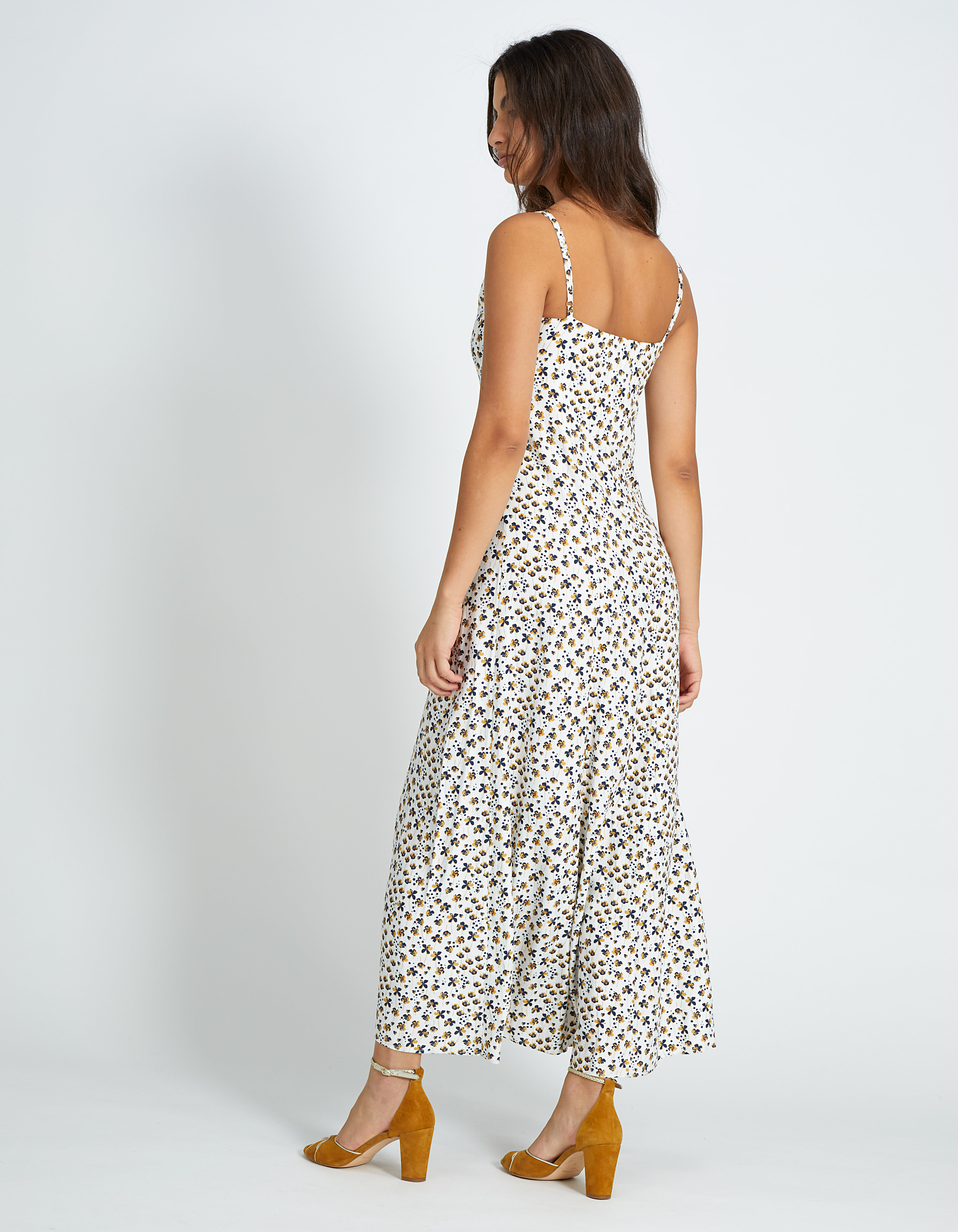 Ikks robe outlet longue blanche