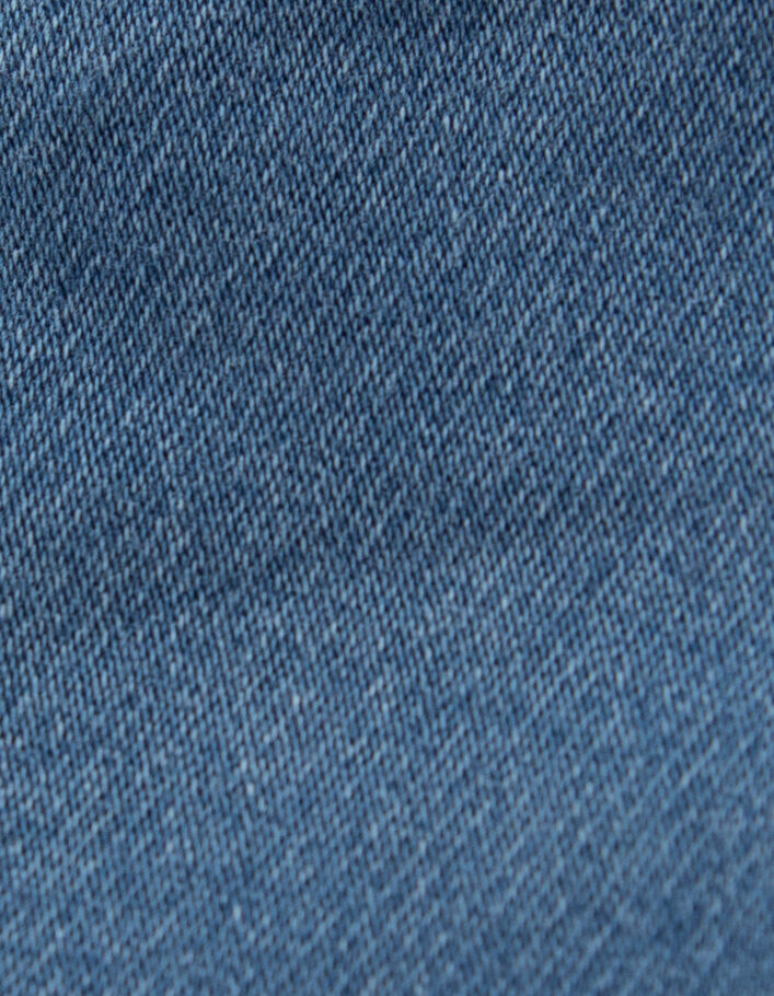 Bermuda BATTLE en jean bleu taille élastiquée bébé garçon - IKKS