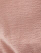 Cardigan rose molleton fa&ccedil;on gaze b&eacute;b&eacute; fille-6