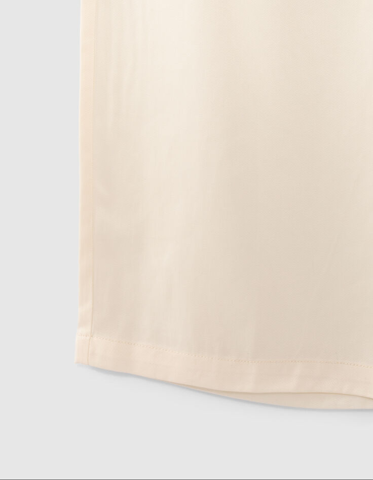 Pantalon large écru en LENZING™ LYOCELL™  fille-4