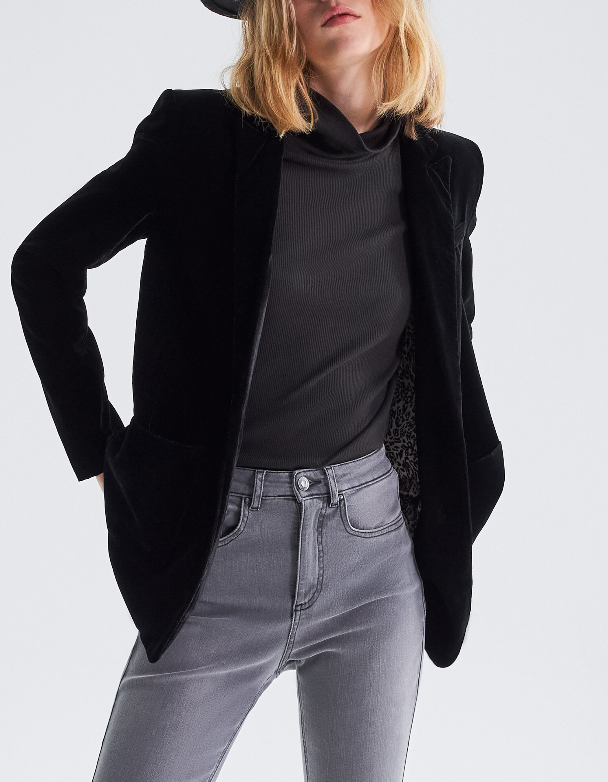 Vestes noires hotsell femmes