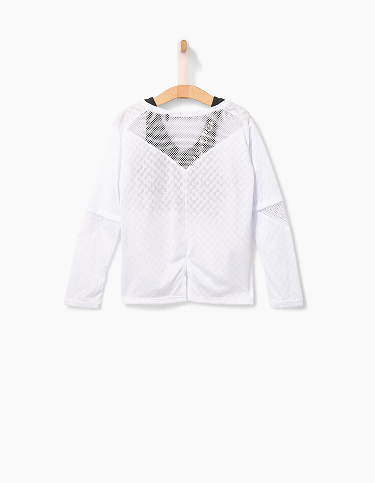 Tee-shirt blanc + brassières IKKS SPORT LAB fille-5 Tee-shirt blanc + brassières IKKS SPORT LAB fille-5
