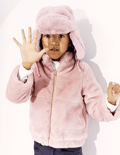 Girls' pink Shapska hat - IKKS