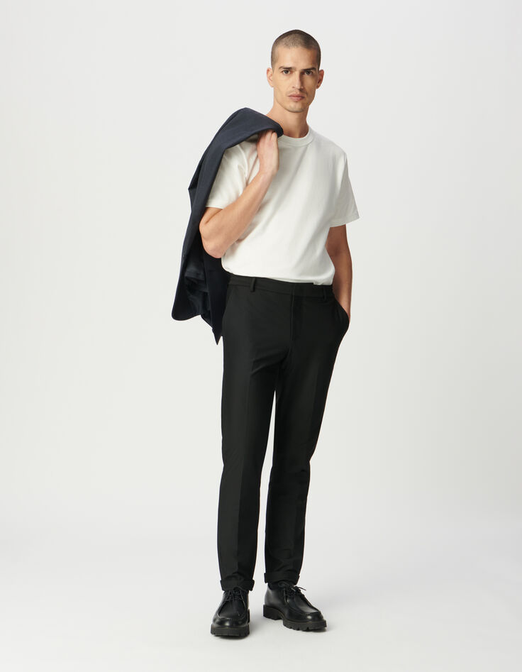 Men’s black ULTRA MOBILITY suit trousers-1 Men’s black ULTRA MOBILITY suit trousers-1